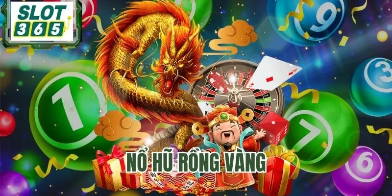 Chơi slot chủ đề Rồng Vàng